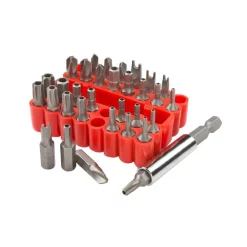 Screwdrivers & Nut Drivers TEKTON Security Bit Set (33-Piece) -Tools Shop tekton multi bit screwdrivers 2930 c3 1000