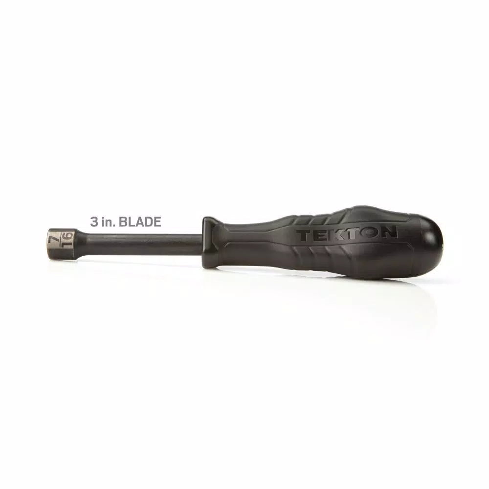 Screwdrivers & Nut Drivers TEKTON 7/16 In. Nut Driver 5 Screwdrivers & Nut Drivers TEKTON 7/16 In. Nut Driver - Image 3
