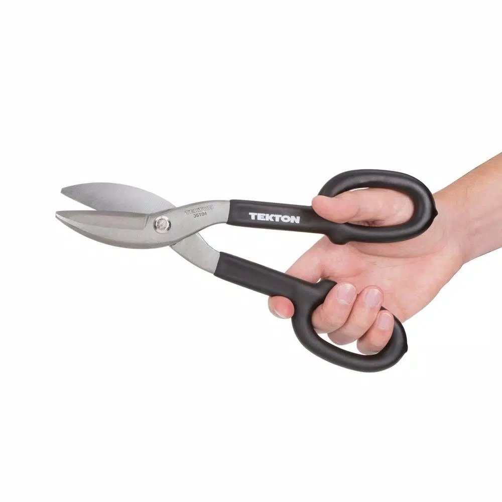 Cutting Tools TEKTON 1.1 In. Straight-Cut Tin Snip 6 Cutting Tools TEKTON 1.1 In. Straight-Cut Tin Snip - Image 4