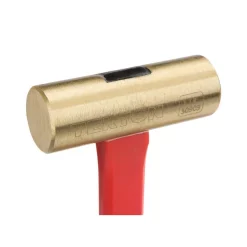 Hammers TEKTON 16 Oz. Jacketed Fiberglass Brass Hammer -Tools Shop tekton specialty hammers 30903 4f 1000
