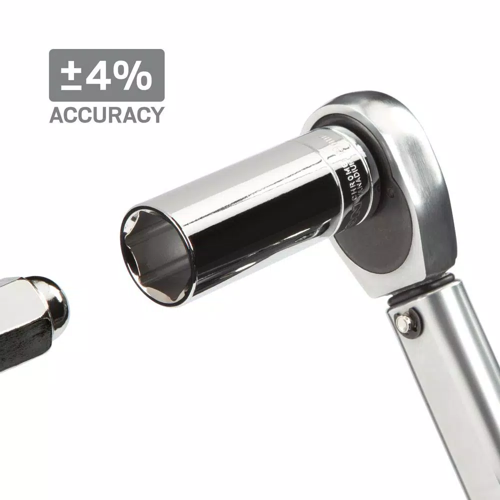 Wrenches TEKTON 3/8 In. Drive Click Torque Wrench (10-80 Ft.-lb.) 9 Wrenches TEKTON 3/8 In. Drive Click Torque Wrench (10-80 Ft.-lb.) - Image 7