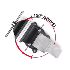 Fastening Tools TEKTON 6 In. Swivel Bench Vise -Tools Shop tekton vises 54006 66 1000