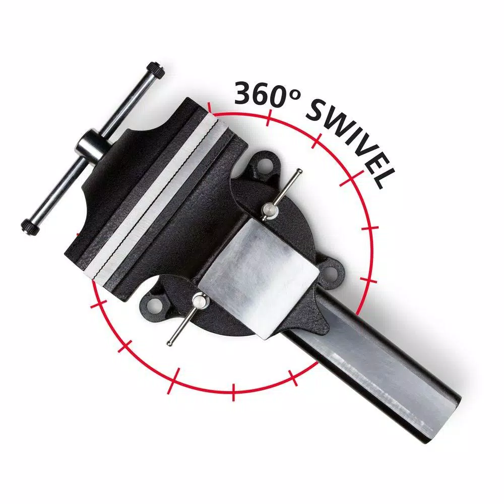 Fastening Tools TEKTON 8 In. 360° Swivel Bench Vise 11 Fastening Tools TEKTON 8 In. 360° Swivel Bench Vise - Image 9