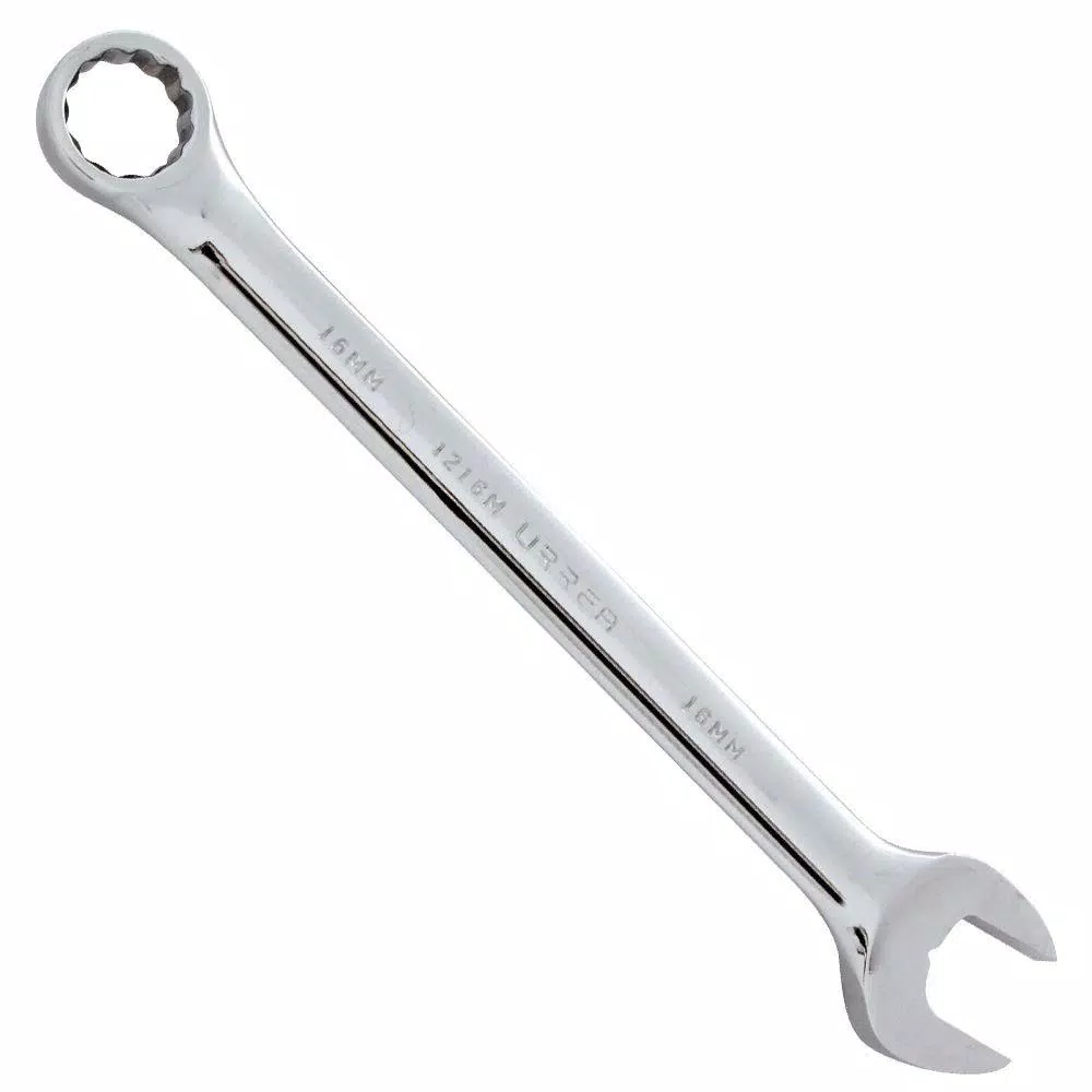 Wrenches URREA 33mm 12 Point Combination Chrome Wrench 3 Wrenches URREA 33mm 12 Point Combination Chrome Wrench
