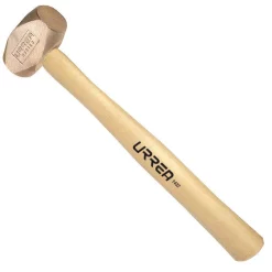 Hammers URREA 30 Oz. Brass Head Hammer With Oak Handle