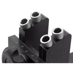 Cutting Tools WEN Metal Pocket Hole Jig Kit With L-Base, Step Drill Bit, And Self-Tapping Screws -Tools Shop wen jigs wa1527 1f 1000