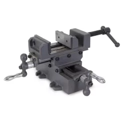 Fastening Tools WEN 3.25 In. Compound Cross Slide Industrial Strength Benchtop And Drill Press Vise