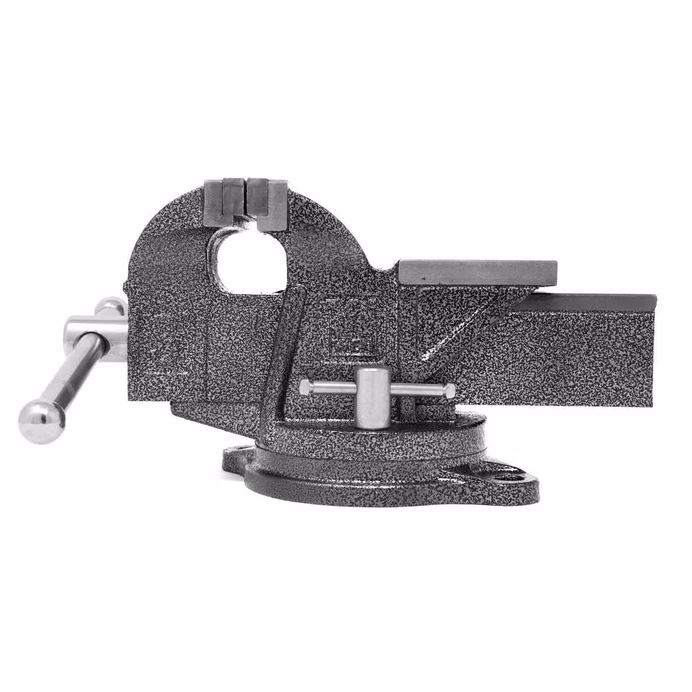 Fastening Tools WEN 3 In. Heavy-Duty Cast Iron Bench Vise With Swivel Base 5 Fastening Tools WEN 3 In. Heavy-Duty Cast Iron Bench Vise With Swivel Base - Image 3