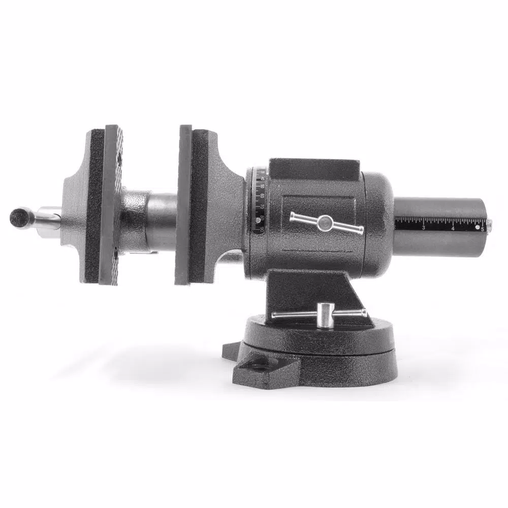 Fastening Tools WEN 5 In. Heavy-Duty Cast Iron Multi-Purpose Bench Vise With 360-Degree Swivel Base 5 Fastening Tools WEN 5 In. Heavy-Duty Cast Iron Multi-Purpose Bench Vise With 360-Degree Swivel Base - Image 3