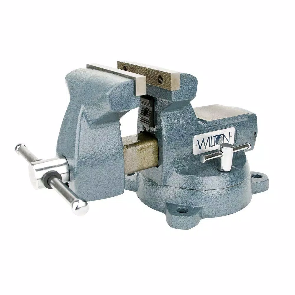 Fastening Tools Wilton 6 In. Mechanics Vise With Swivel Base, 4-2/16 In. Throat Depth 4 Fastening Tools Wilton 6 In. Mechanics Vise With Swivel Base, 4-2/16 In. Throat Depth - Image 2