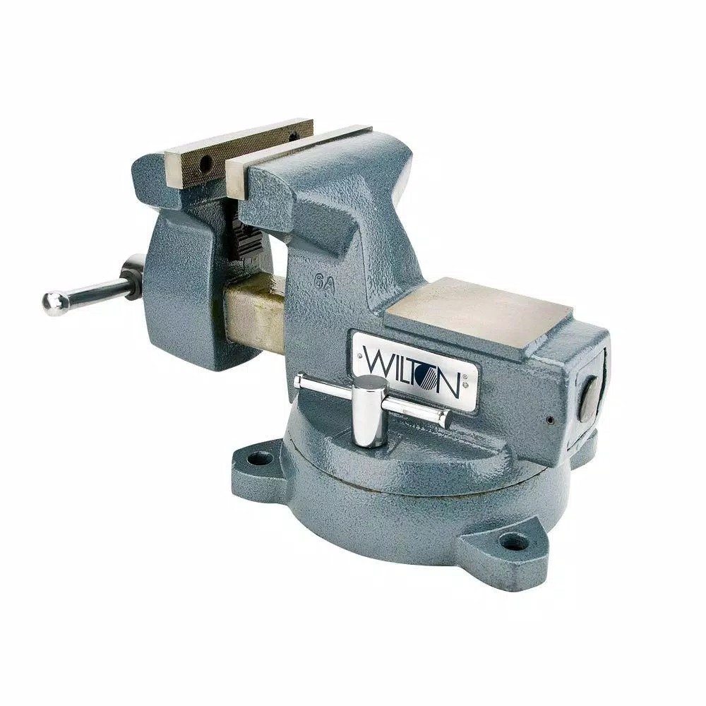 Fastening Tools Wilton 6 In. Mechanics Vise With Swivel Base, 4-2/16 In. Throat Depth 5 Fastening Tools Wilton 6 In. Mechanics Vise With Swivel Base, 4-2/16 In. Throat Depth - Image 3