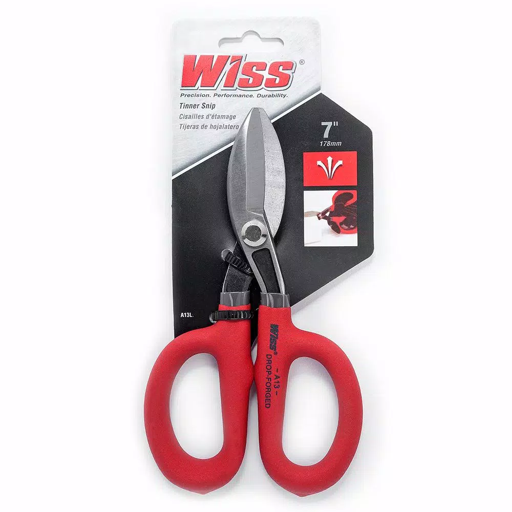 Cutting Tools Wiss 7 In. Straight-Cut Tin Snip 8 Cutting Tools Wiss 7 In. Straight-Cut Tin Snip - Image 6